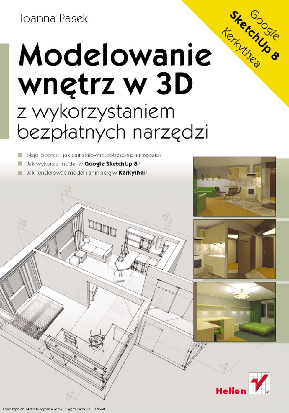 Modelowanie wnętrz w 3D z wykorzystaniem bezpłatnych narzędzi